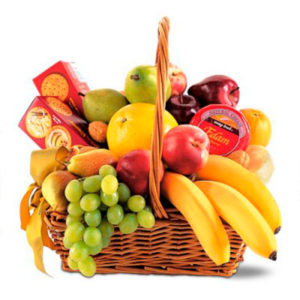 Consegna online Cesto con Frutta, Cesto Mix - Puntoflora