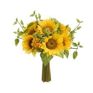 bouquet con girasoli