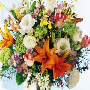 Bouquet con fiori misti