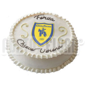 torta squadra del cuore Chievo Verona