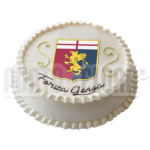 Torta squadra del cuore Genoa