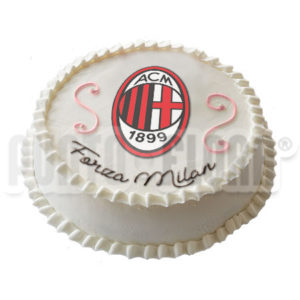 Torta squadra del cuore Milan