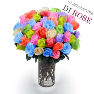 50 rose colorate