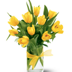 consegna a domicilio tulipani gialli online