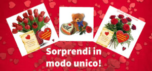 consegna a domicilio regali per San Valentino online