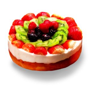 consegna a domicilio cheesecake con fragole e kiwi online