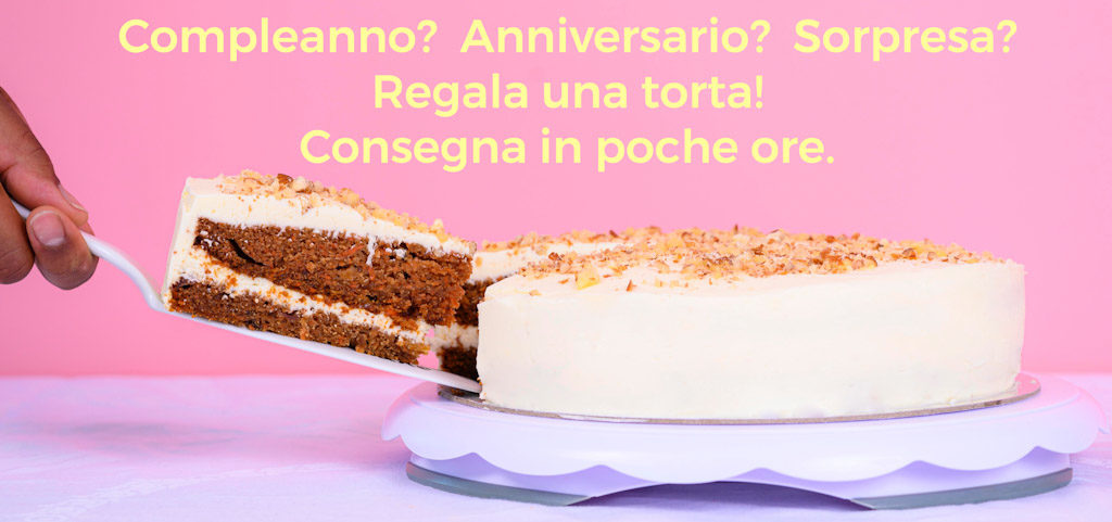consegna a domicilio torte per ogni occasione online