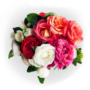 consegna a domicilio bouquet con rose miste online