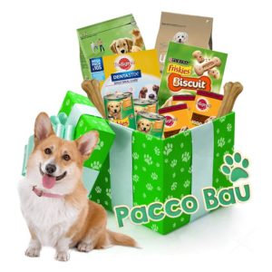 Pacco regalo con prodotti per i nostri cagnolini online