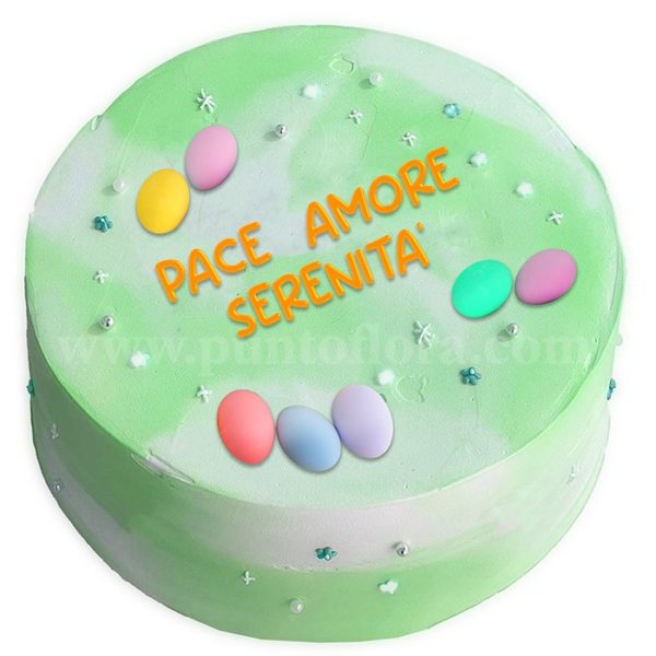 Torta Pace Amore Serenità