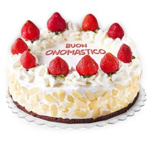 torta fragole onomastico