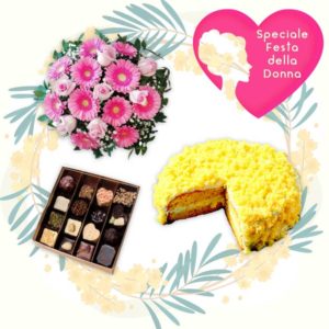 Bouquet, Torta e Cioccolatini
