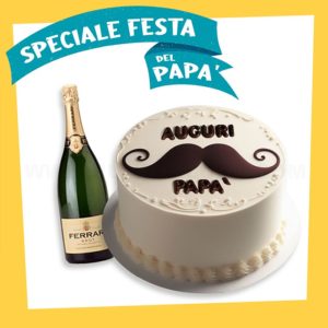 Spumante e Torta Festa del Papà