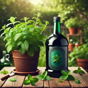 Menta e piantina di menta