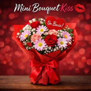 piccolo bouquet con fiori misti